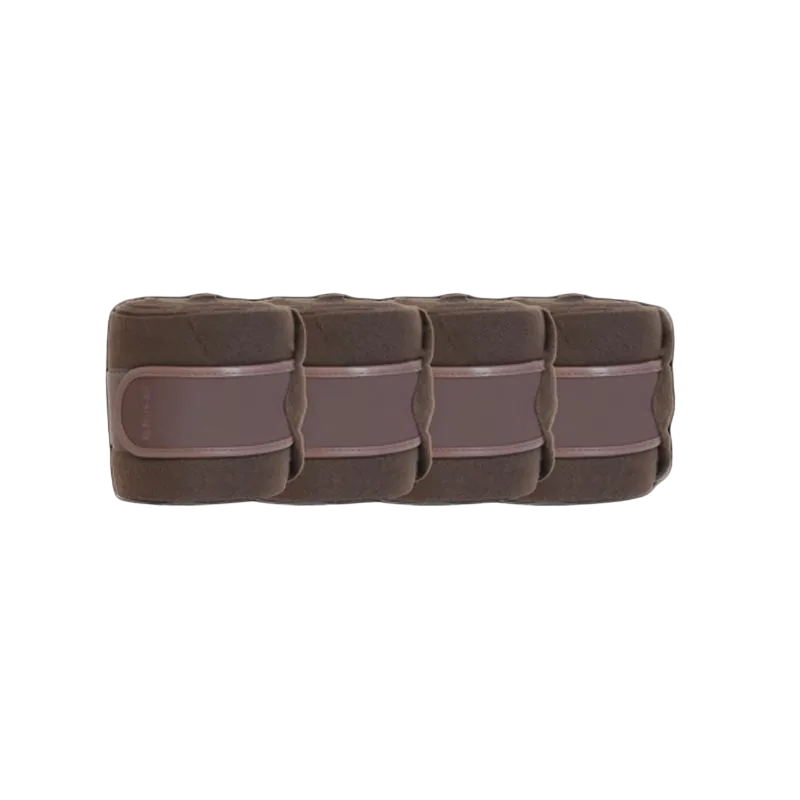 Kentucky Horsewear - Bandes de polo brun (x4)