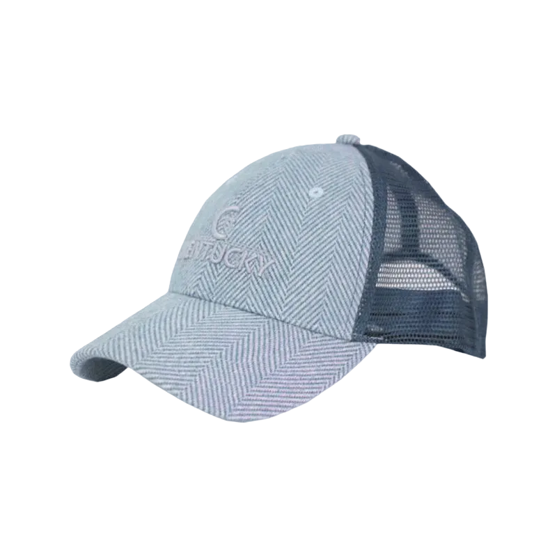 Kentucky Horsewear - Casquette Trucker Laine bleu clair