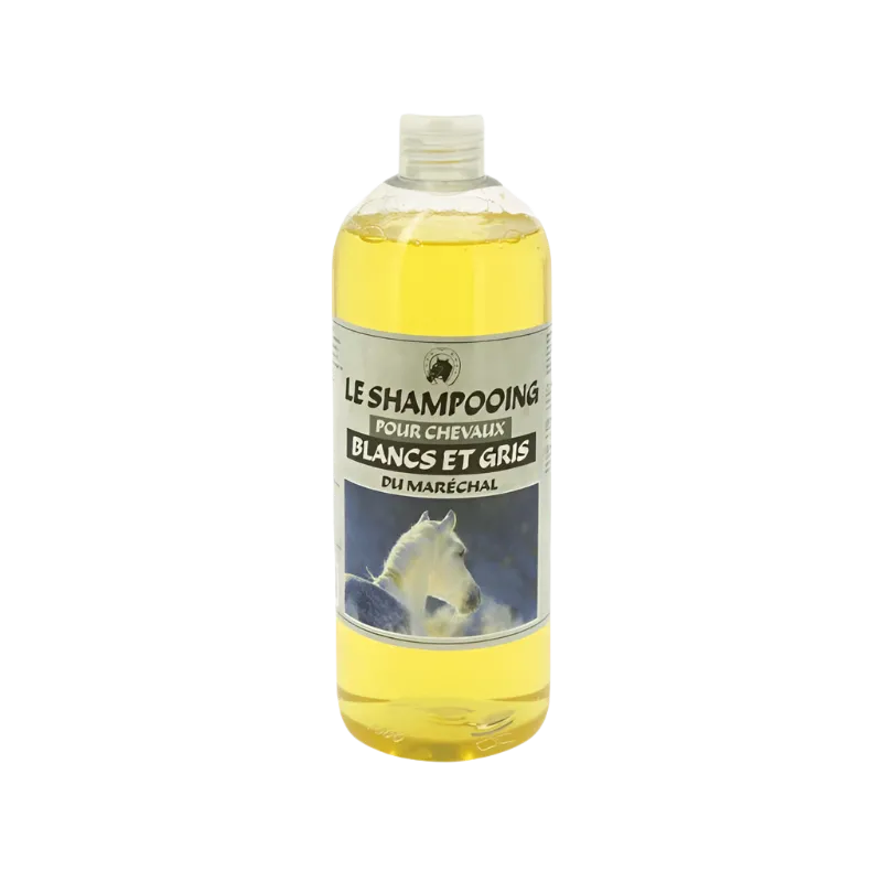 Onguent du Maréchal - Shampoing pour chevaux gris et blanc