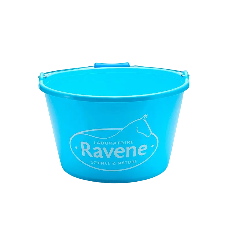 Ravene - Seau bleu avec anse 15L
