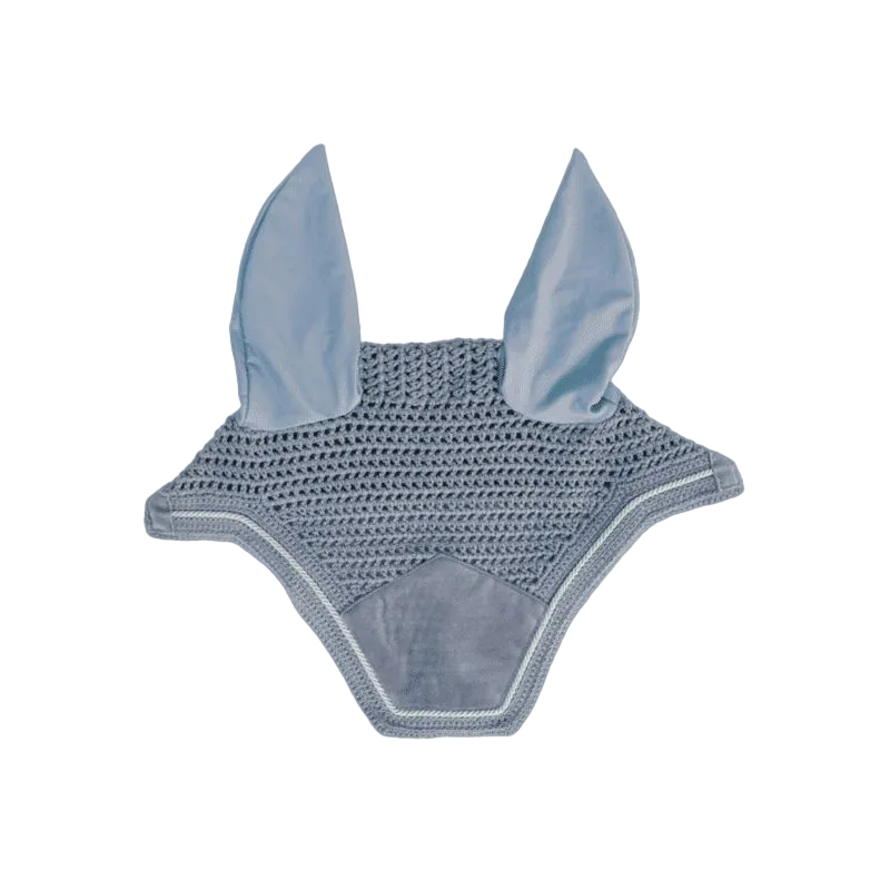 Kentucky Horsewear - Bonnet Wellington velvet bleu ciel