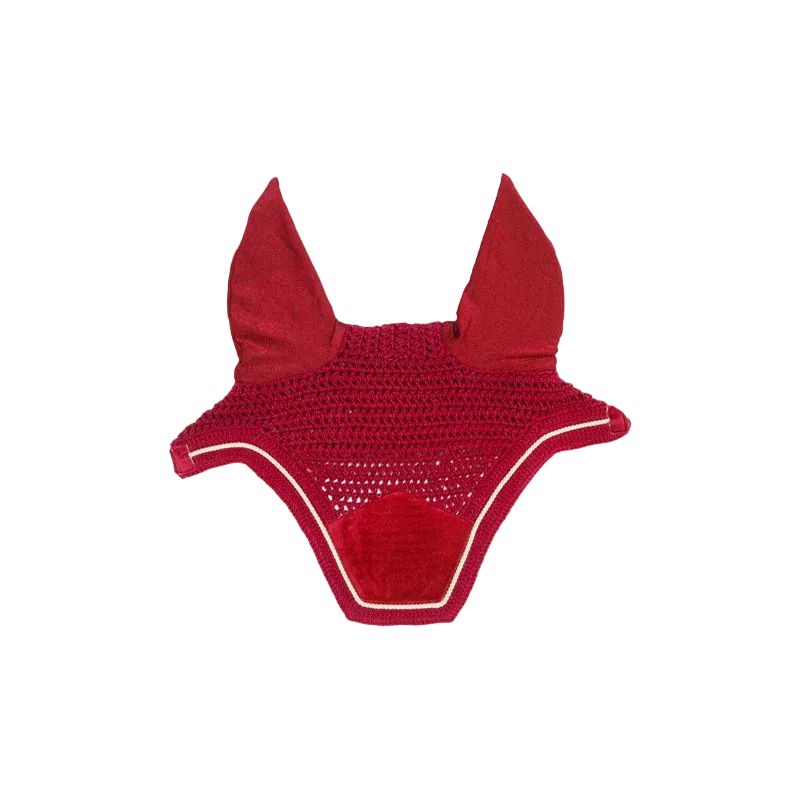 Kentucky Horsewear - Bonnet Wellington velvet rouge