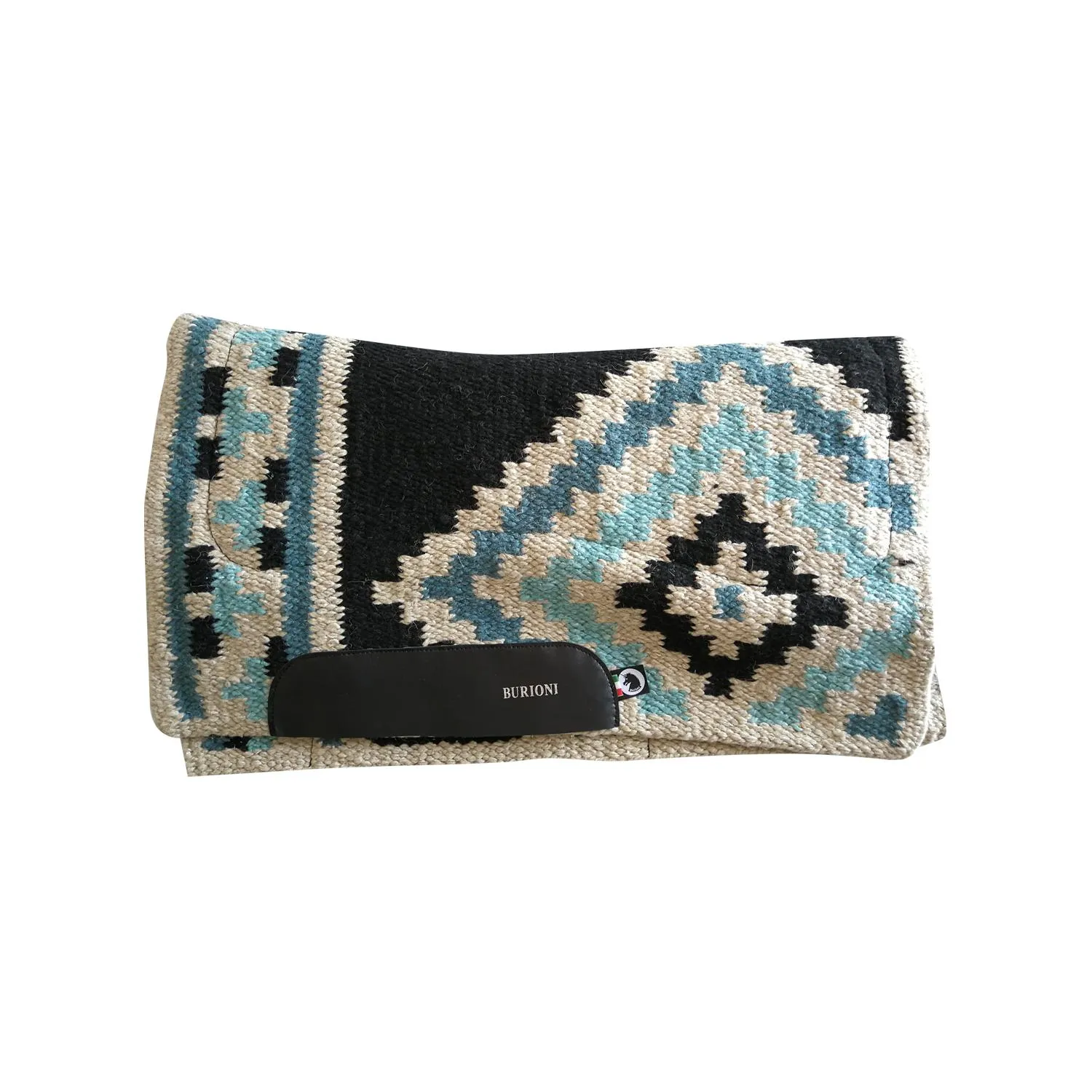 Tapis de dressage pour cheval en laine Western Lana