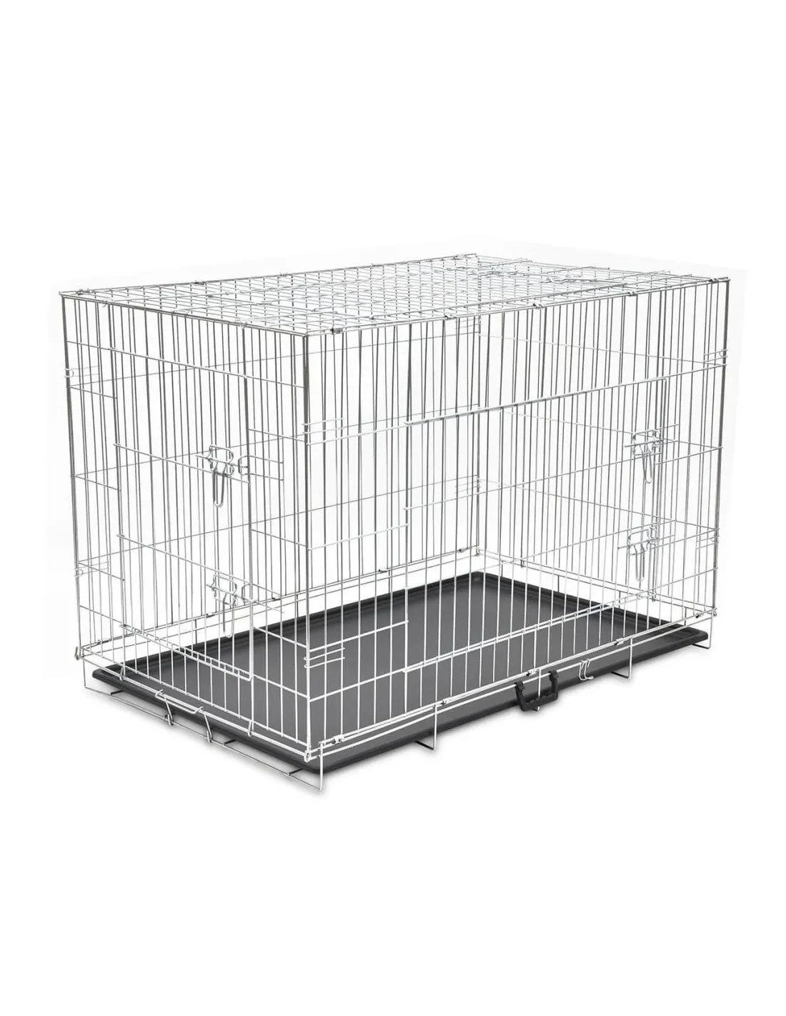 Cage de Transport Métallique Pliable Pour Chiens XXL