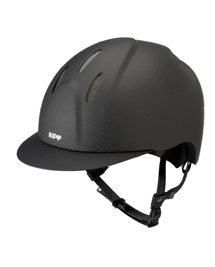 Casque Kep Casco mat E-light Carbon avec visière mat