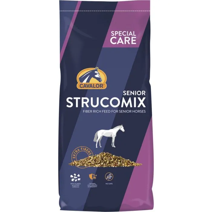 Cavalor SPECIAL CARE Strucomix Nourriture Cheval Senior 20kg