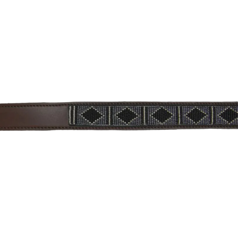 Kentucky Horsewear - Ceinture perles faites mains argent