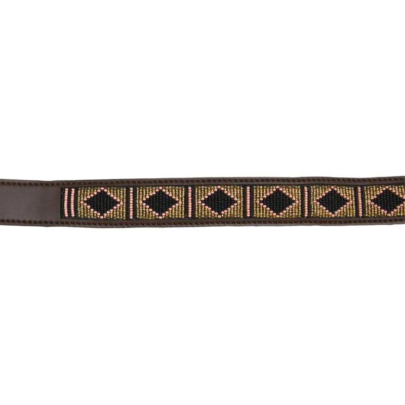 Kentucky Horsewear - Ceinture perles faites mains or