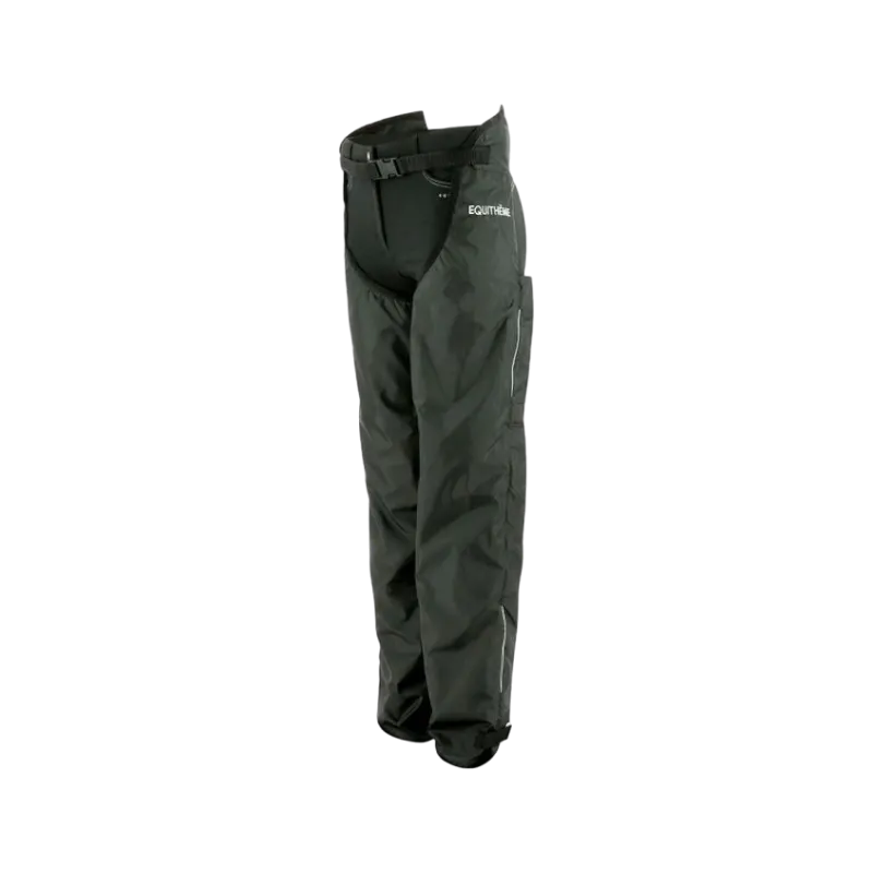 Equithème - Chaps de pluie Imper noir