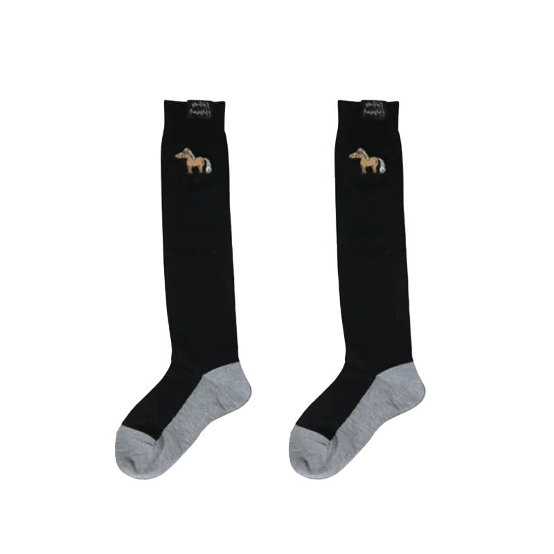 Kentucky Horsewear - Chaussettes d'équitation Sammy noir (x1)
