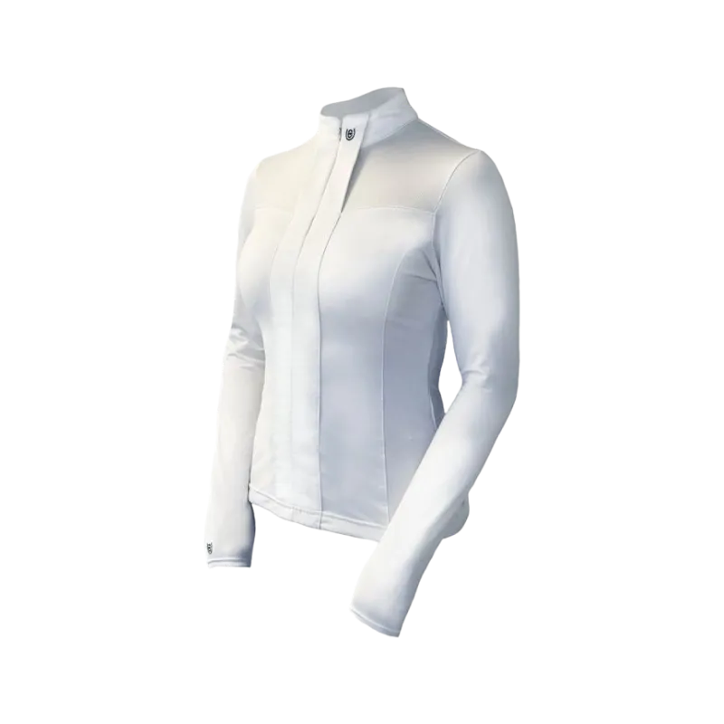 Equestrian Stockholm -  Chemise manches longues blanc light breeze
