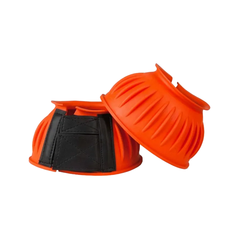 TdeT - Cloches Caoutchouc Velcro orange