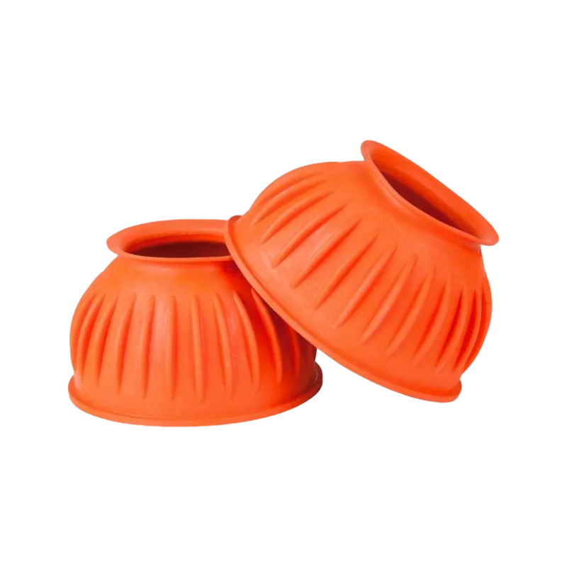 TdeT - Cloches fermées caoutchouc orange