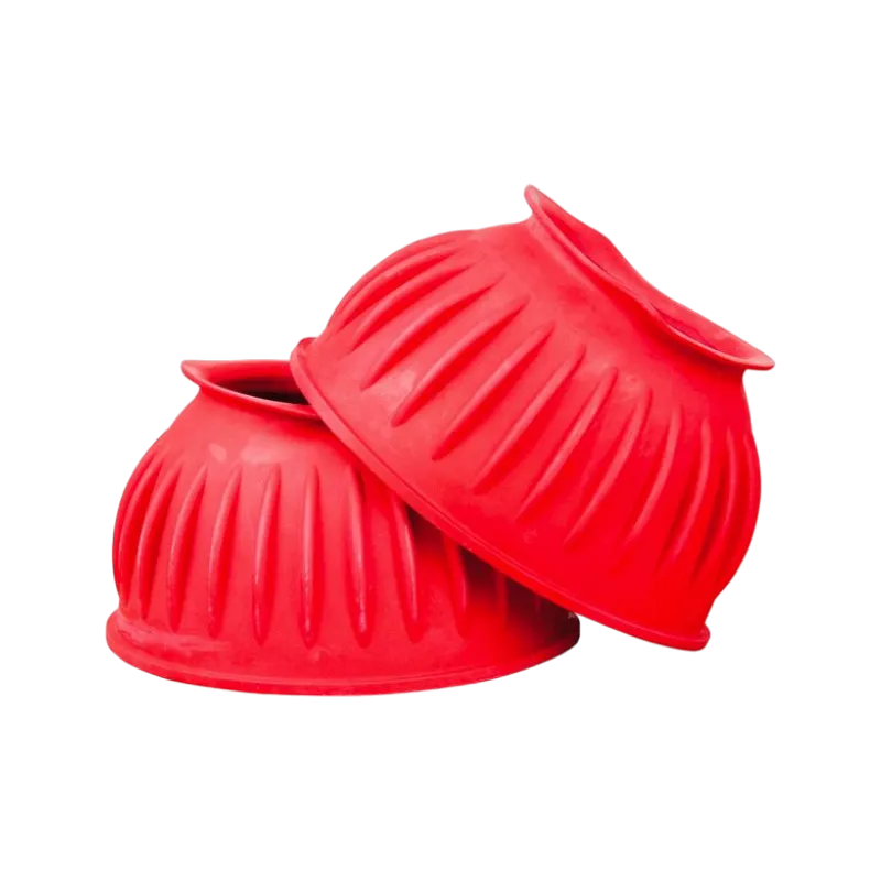 TdeT - Cloches fermées caoutchouc rouge