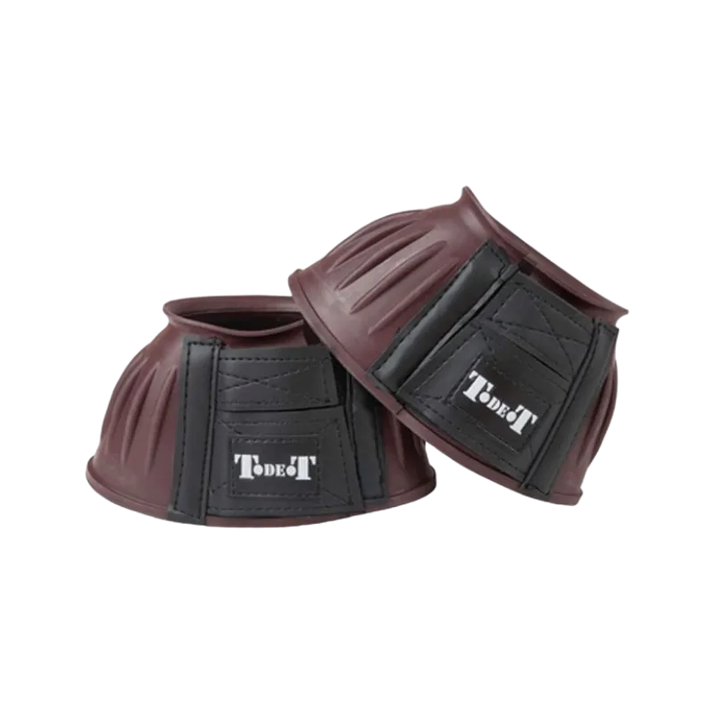 TdeT - Cloches Caoutchouc Velcro marron