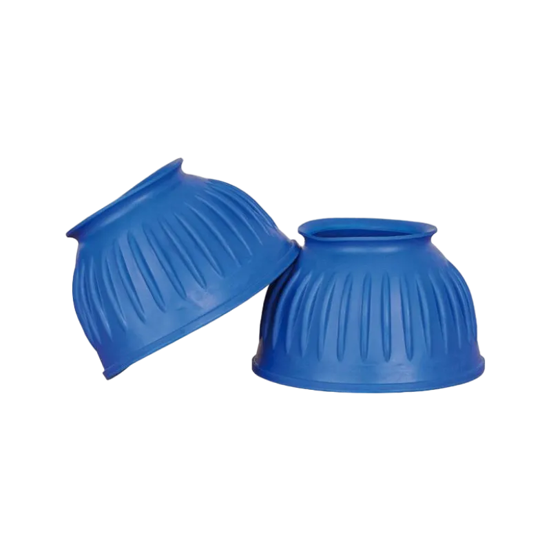 TdeT - Cloches fermées caoutchouc bleu