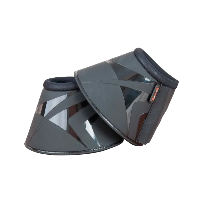 TdeT - Cloches Velcro coque PVC noir