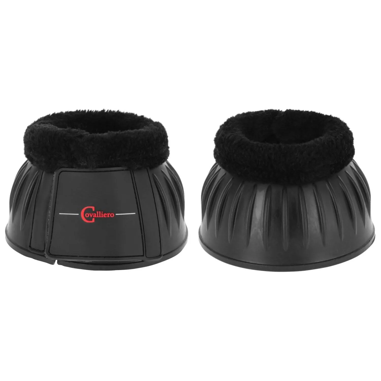 Cloches de protection pour cheval en caoutchouc avec polaire