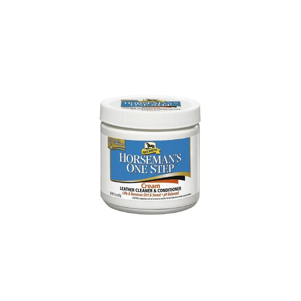 Crème cuir Absorbine Horseman's one step