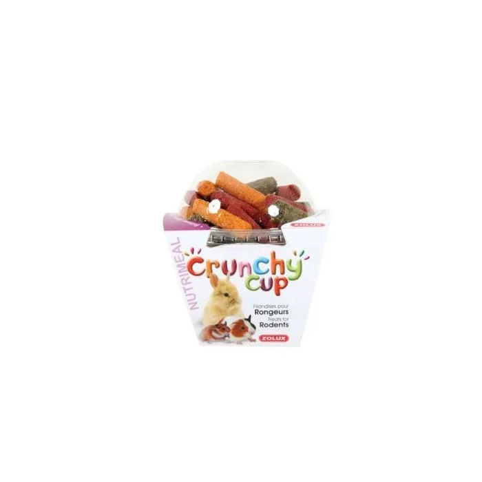 Zolux Crunchy Cup Luzerne Carotte Betteraves Rongeurs 180g