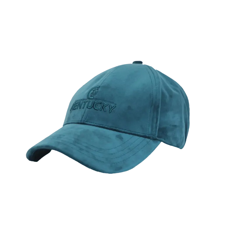 Kentucky Horsewear - Casquette Velvet Emeraude