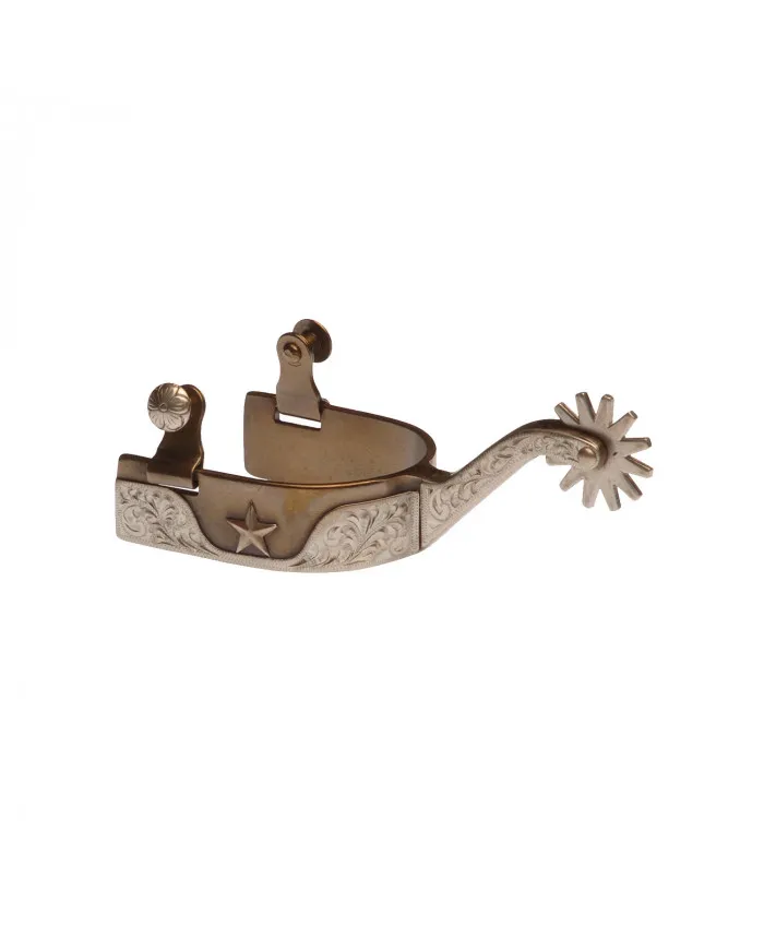 éperon western brunis clair Stella