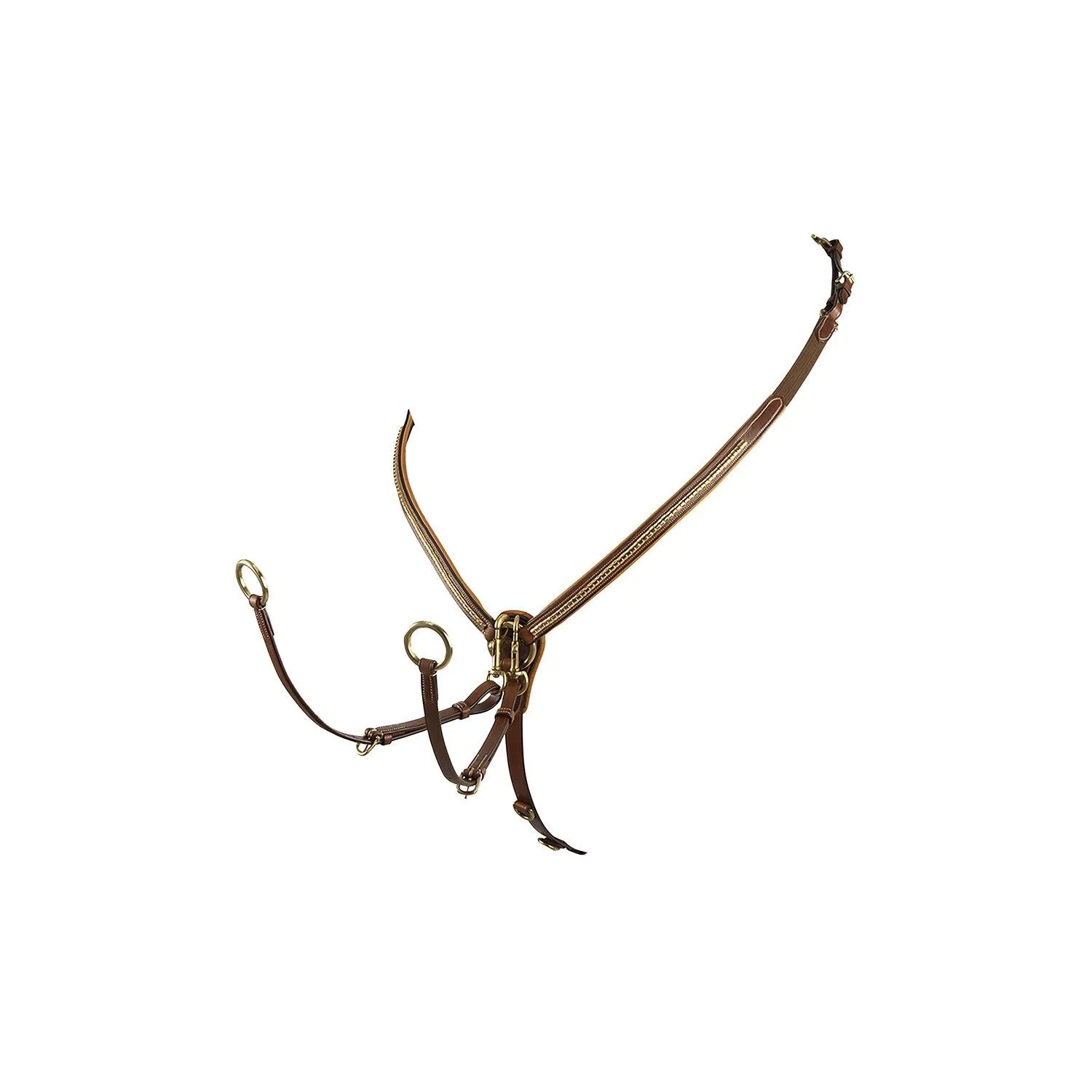 Collier de chasse en cuir tanné