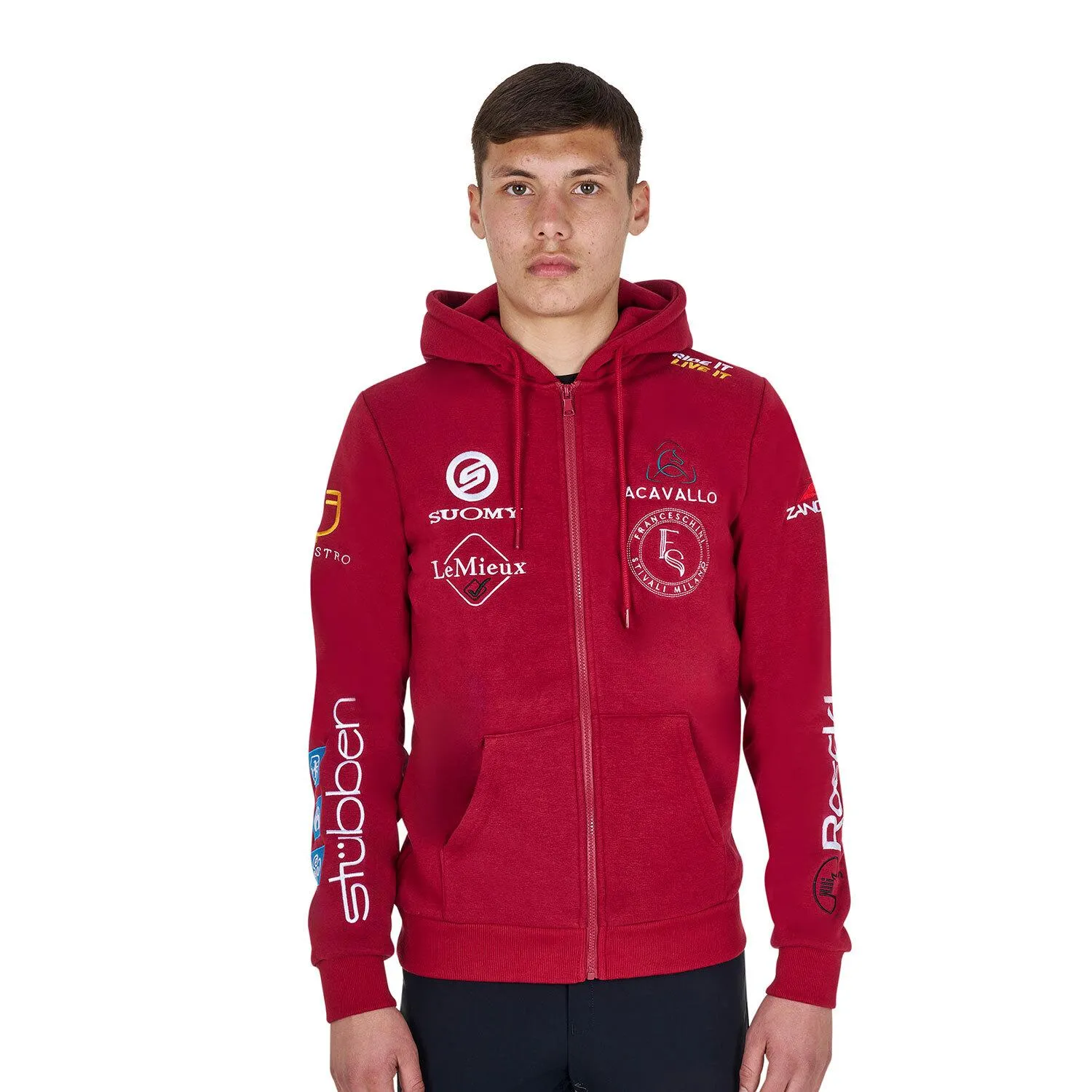 Sweatshirt à capuches multilogo