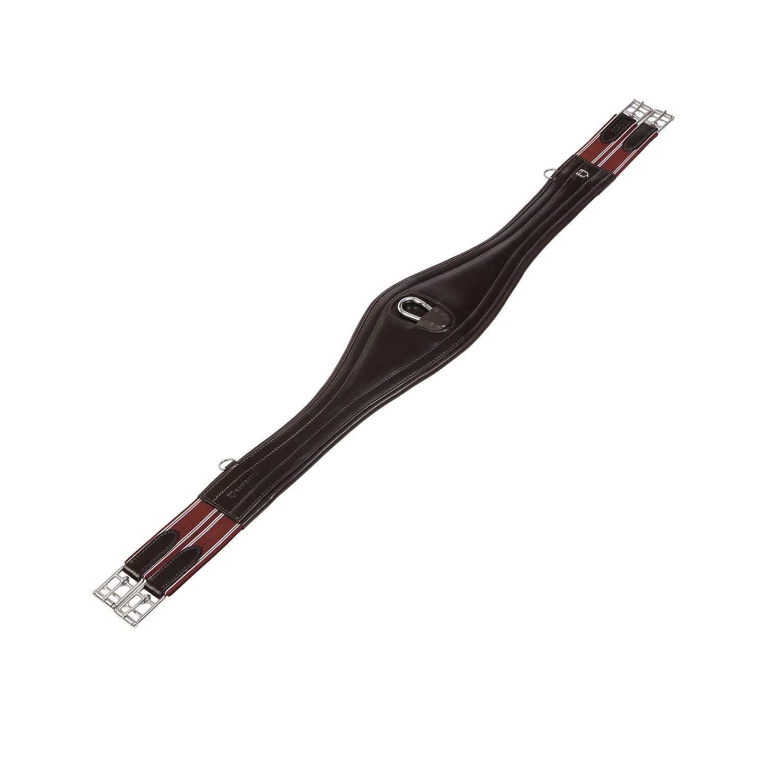 Sangle de saut cuir avec élastiques