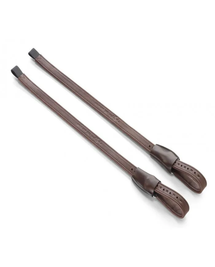 Equipe Mono étrivières en cuir avec intérieur en nylon