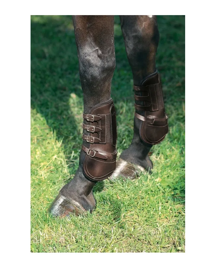 Équiper des guêtres tendineuses avec des broches internes Neoprene