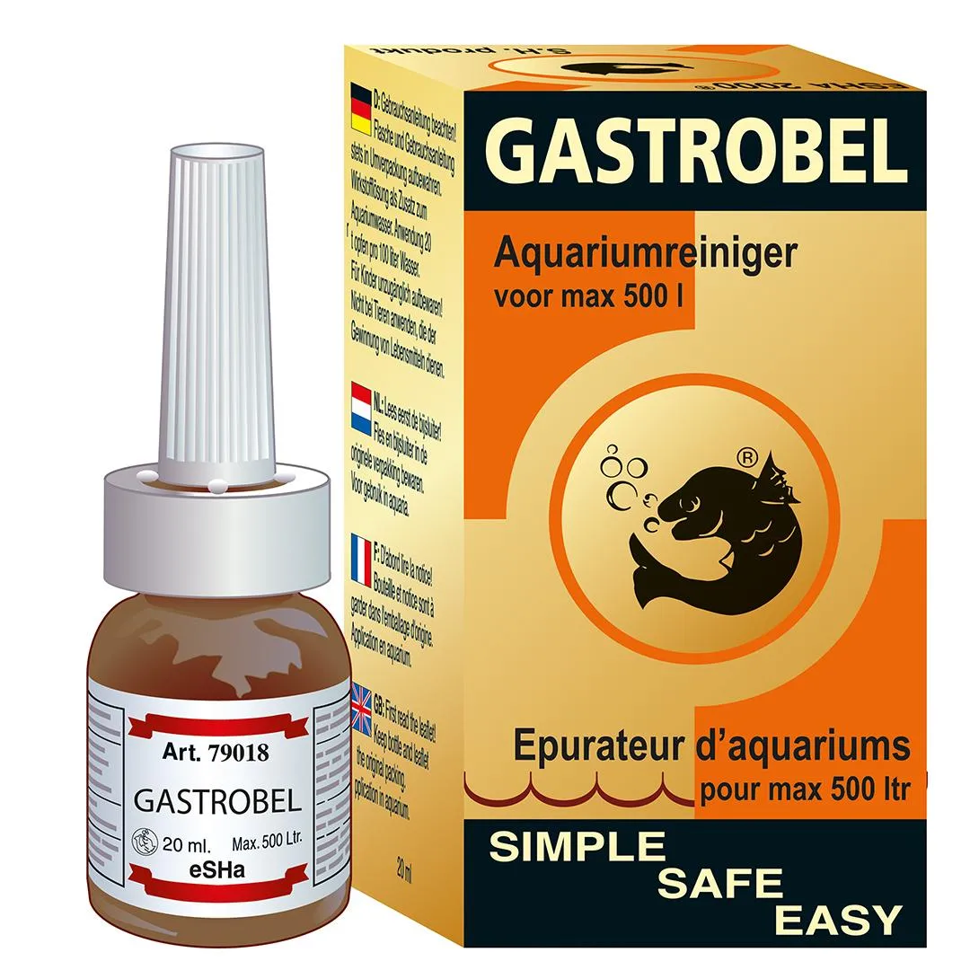 Nettoyant eau aquarium Esha Gastrobel