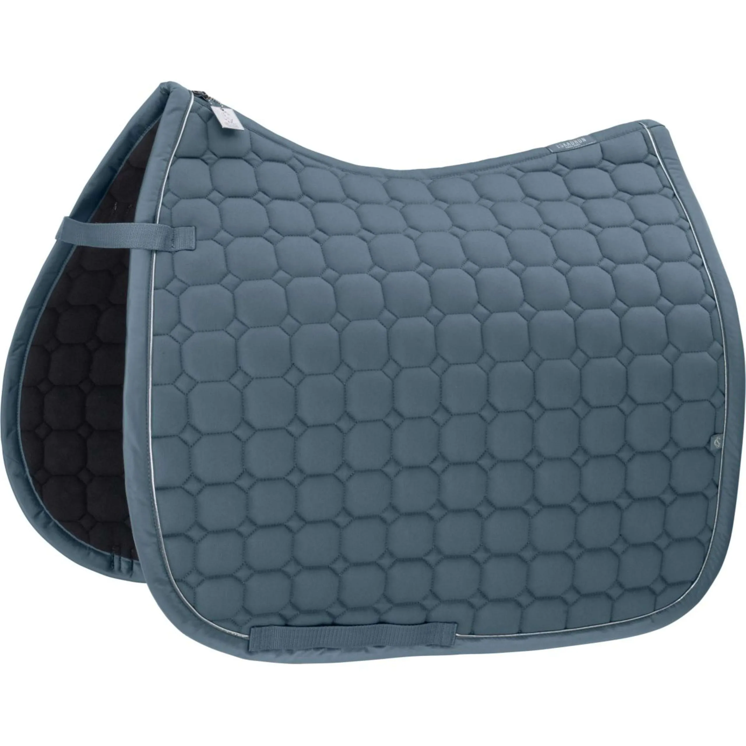 Eskadron Tapis de Selle Classic Sports '25 Cotton Dressage Steel Blue