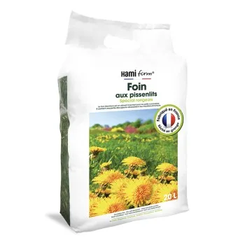 Hamiform Foin Premium aux pissenlits 20l