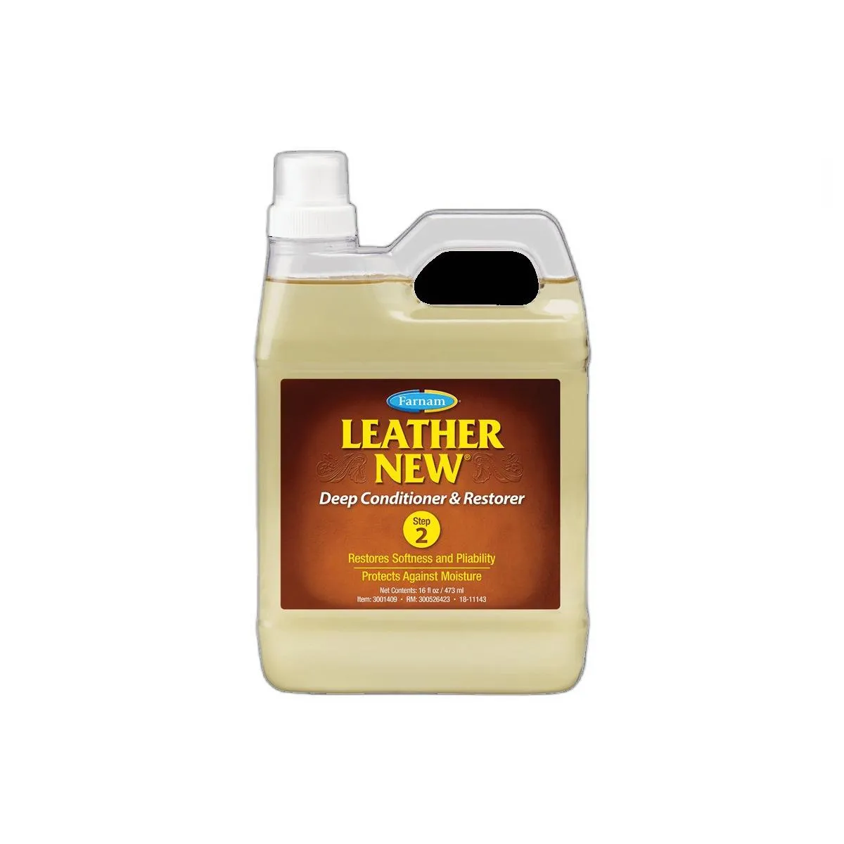 Savon pour cuir équitation Leather New Conditioner 473 ml