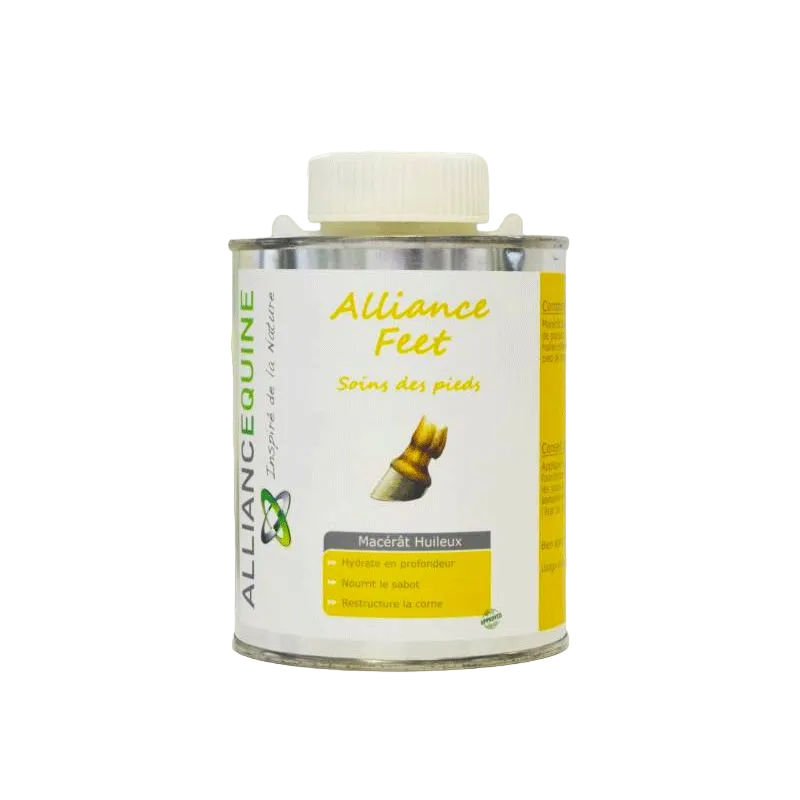 Alliance Equine - Huile nourrissante pour sabots Alliance Feet