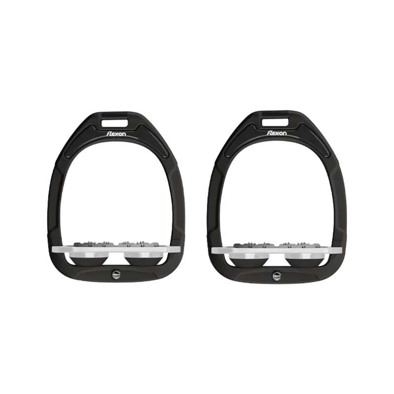 Flex On - Étriers GC Plat Ultra Grip Noir / Gris/ Noir