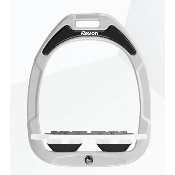 Étriers Plat Grip Blanc/Blanc/Noir Green Composite