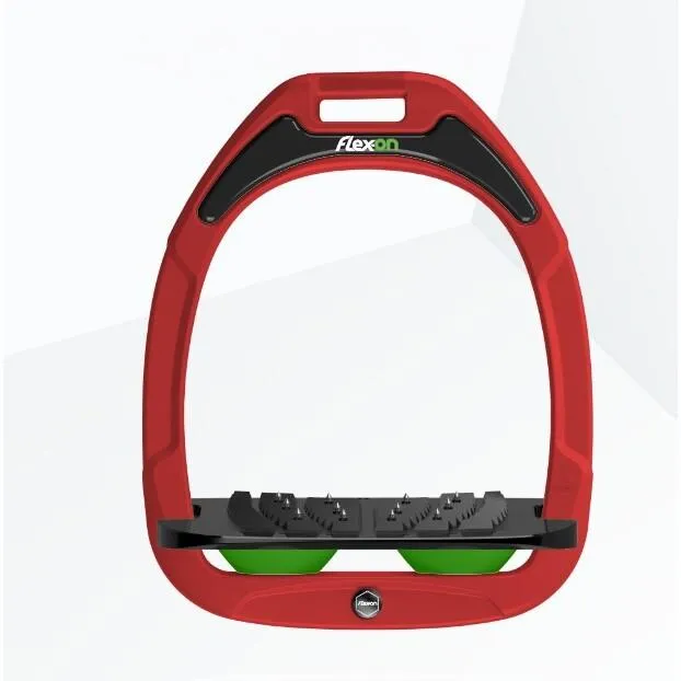 Étriers Incliné Ultra Grip Rouge/Noir/Vert Green Composite