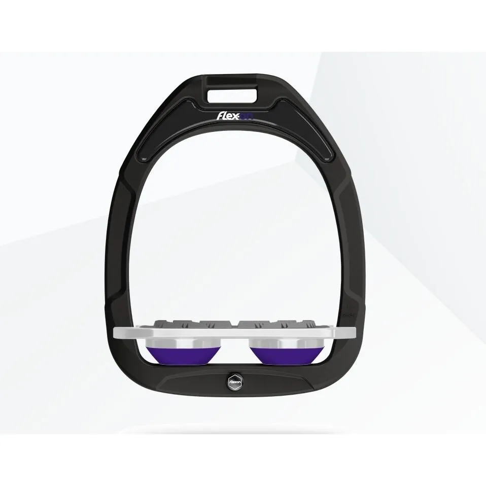 Étriers Plat Grip Vert/Gris/Violet Green Composite