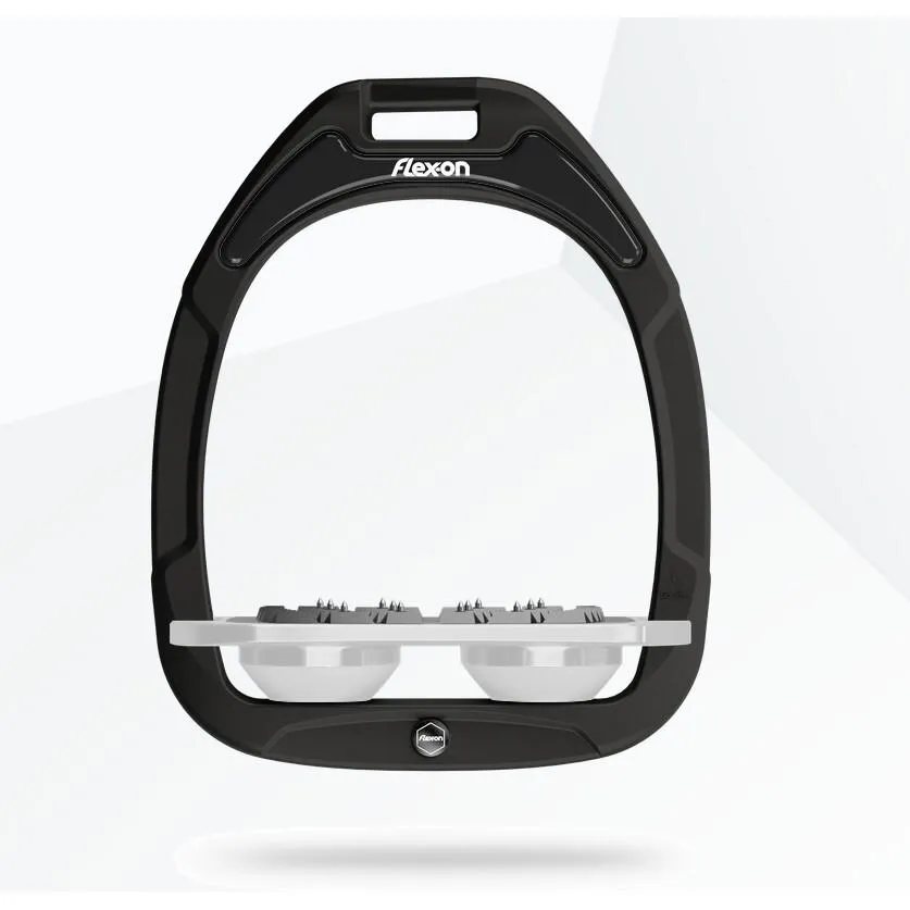 Étriers Plat Ultra Grip Vert/Gris/Blanc Green Composite