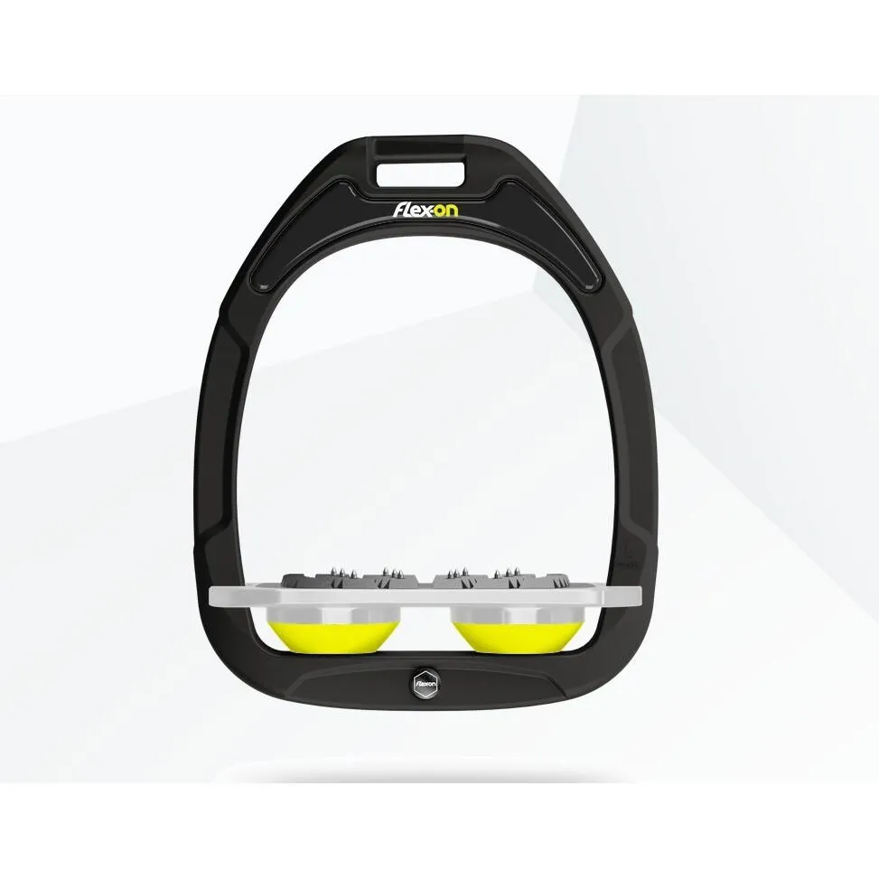 Étriers Plat Ultra Grip Vert/Gris/Jaune Green Composite