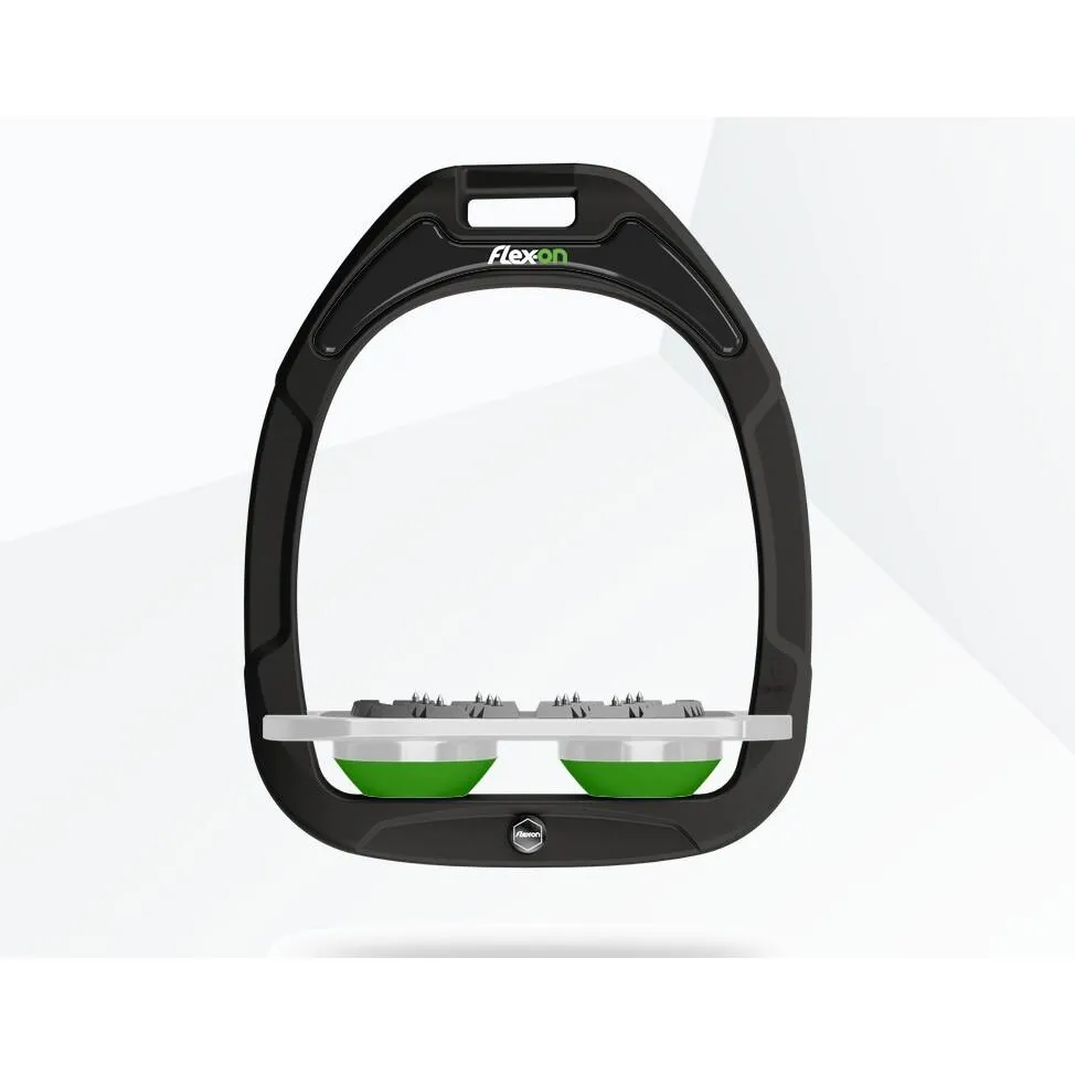 Étriers Plat Ultra Grip Vert/Gris Green Composite