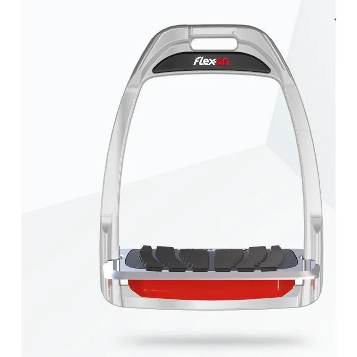 Étriers Aluminium Incliné Grip Rouge Hunter H