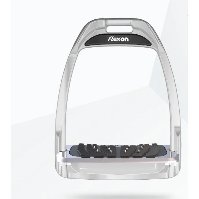 Étriers Aluminium Incliné Ultra Grip Aluminium/Blanc Hunter H