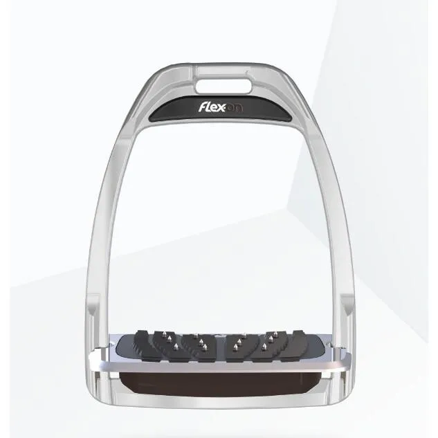 Étriers Aluminium Incliné Ultra Grip Aluminium/Marron Hunter H