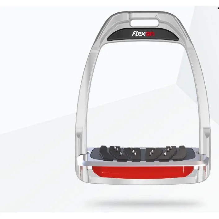 Étriers Aluminium Incliné Ultra Grip Aluminium/Rose Hunter H