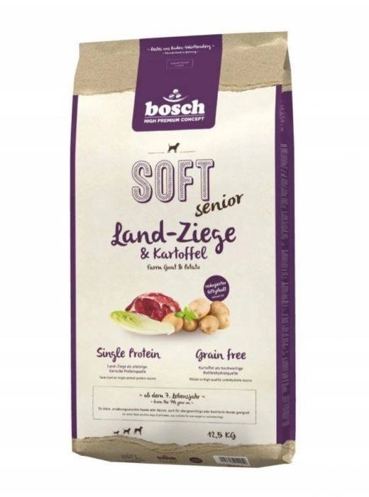 BOSCH Soft Senior Chèvre et pommes de terre 12.5kg