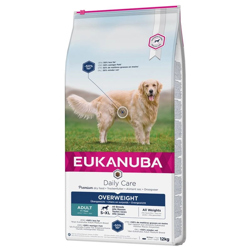 Eukanuba Daily Care Chien adulte en surpoids 12kg