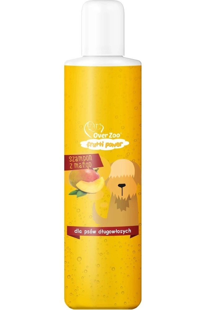 OVER ZOO Frutti Power  Shampooing à la Mange pour chiens à poils longs 200ml